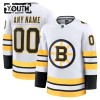 Lasten NHL Boston Bruins Pelipaita Custom 2025-26 Fanatics Premium Vieras Valkoinen